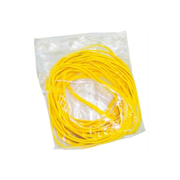 Fabrication Enterprises CanDo Rubber Band Hand Exerciser, Additional Latex Free Bands Only, Yellow, 25/Pack 10-1851 - main